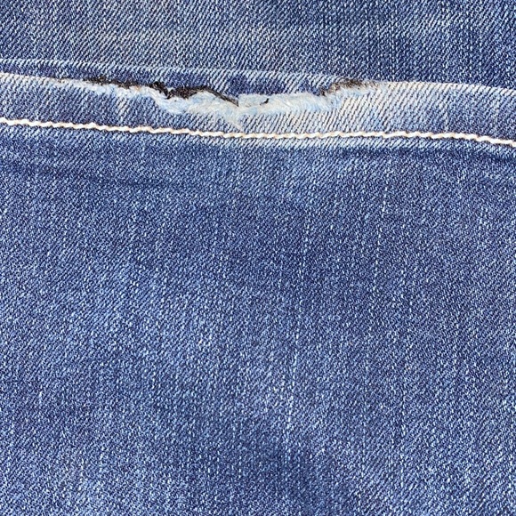 Wranglers 7/8 x 34 32x34 bootcut flare jeans distressed - Picture 10 of 13